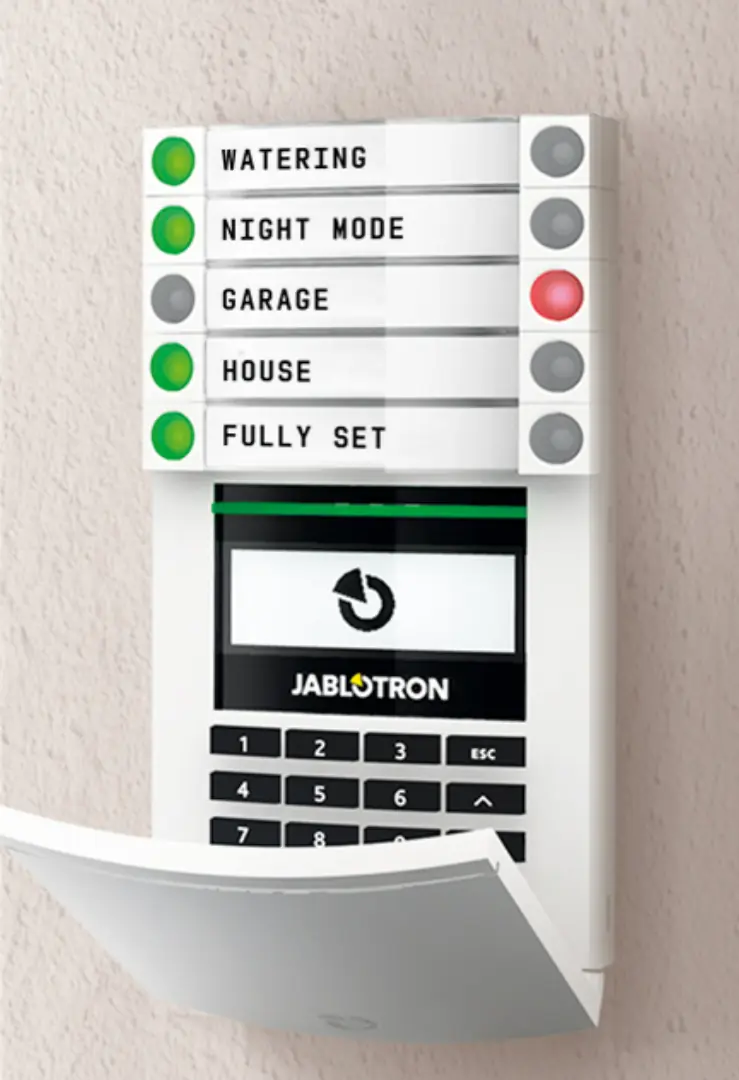 The JABLOTRON 100+ alarm system